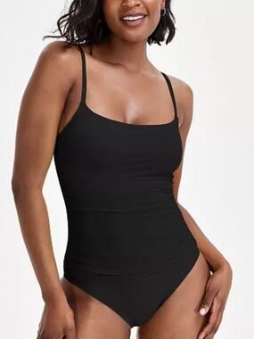La Blanca Island Lingerie - Costume Intero Donna Blu Indaco Con Scollo Rotondo - Taglia 8 - 2